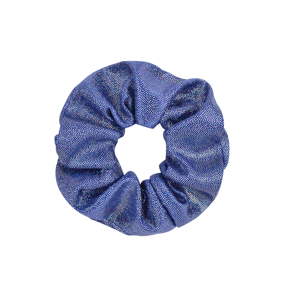 Simple Solid Color Laser Fabric Hair Scrunchies display picture 11
