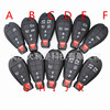 The key shell is suitable for the new small key of the Kleesler Daoqi Jeep button smart remote control shell