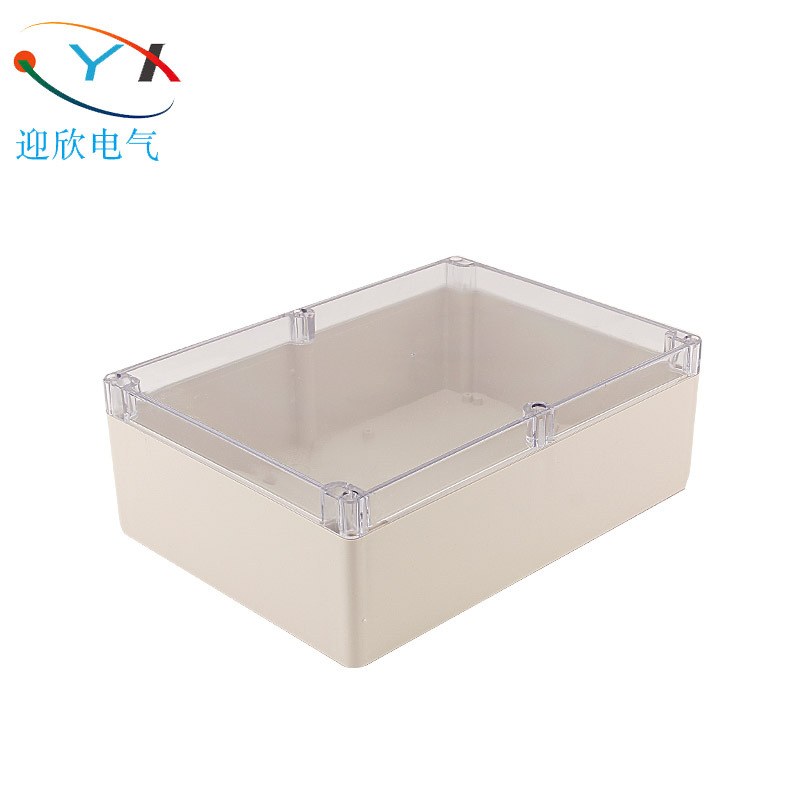 户外防水接线盒290*210*100mm透明盖接线盒电缆接线盒 电源接线箱
