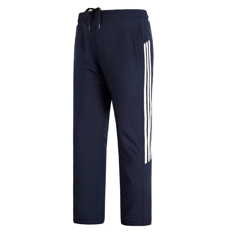 Трансграничные новые мужские утолщенные спортивные брюки на флисовой подкладке, мужские ветрозащитные непромокаемые уличные теплые хлопковые брюки очень большого размера