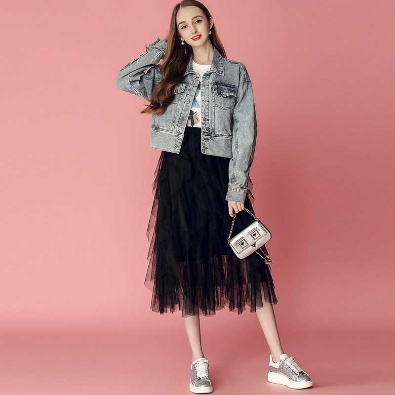 Costume femme en Denim mesh - Ref 3334686 Image 1