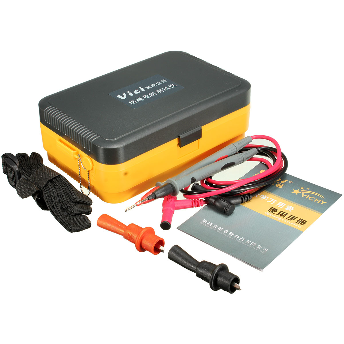 热卖VC60B+绝缘电阻测试仪 数字兆欧表 不含电池