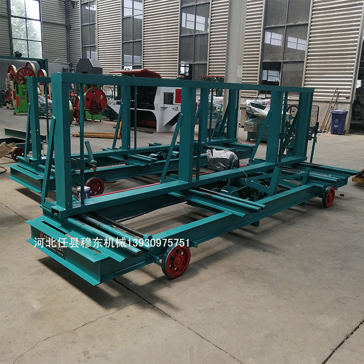 带锯机木工机械设备大型圆木立式自动带锯机全自动电动跑车数控