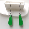 Emerald earrings jade, wholesale