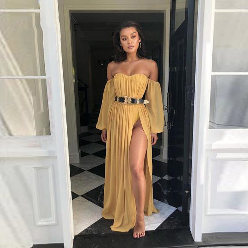 Yellow Maxi Dress 5