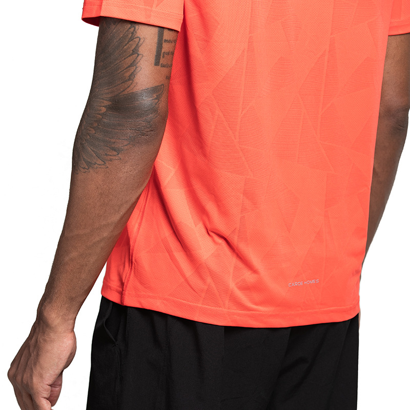 2021新款速干衣T恤男 户外运动弹力短袖健身服登山钓鱼快干衣跨境