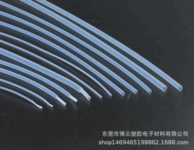 特氟龙热缩管 大口径透明超薄铁氟龙fep热缩管 铁氟龙热缩套管