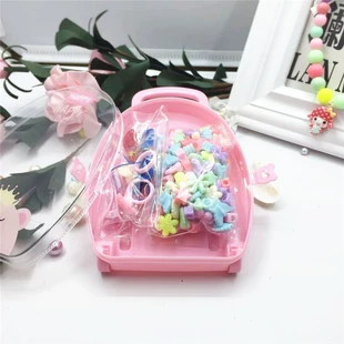 Деревянный набор для DIY-бус и браслетов для девочек