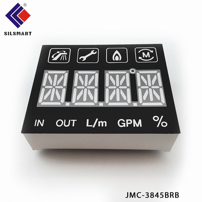 晶明光電 (JMC-3845BRB)家電器用高亮led彩屏4位米字數碼管彩屏