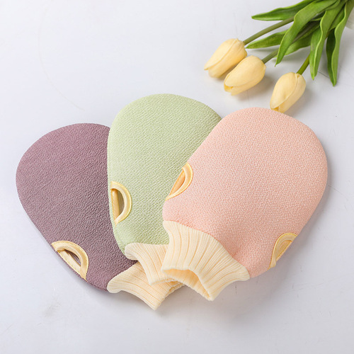 Manufacturer wholesale new bath towel decontamination bath gloves bath towel Bijie bath towel double-sided thickened back towel