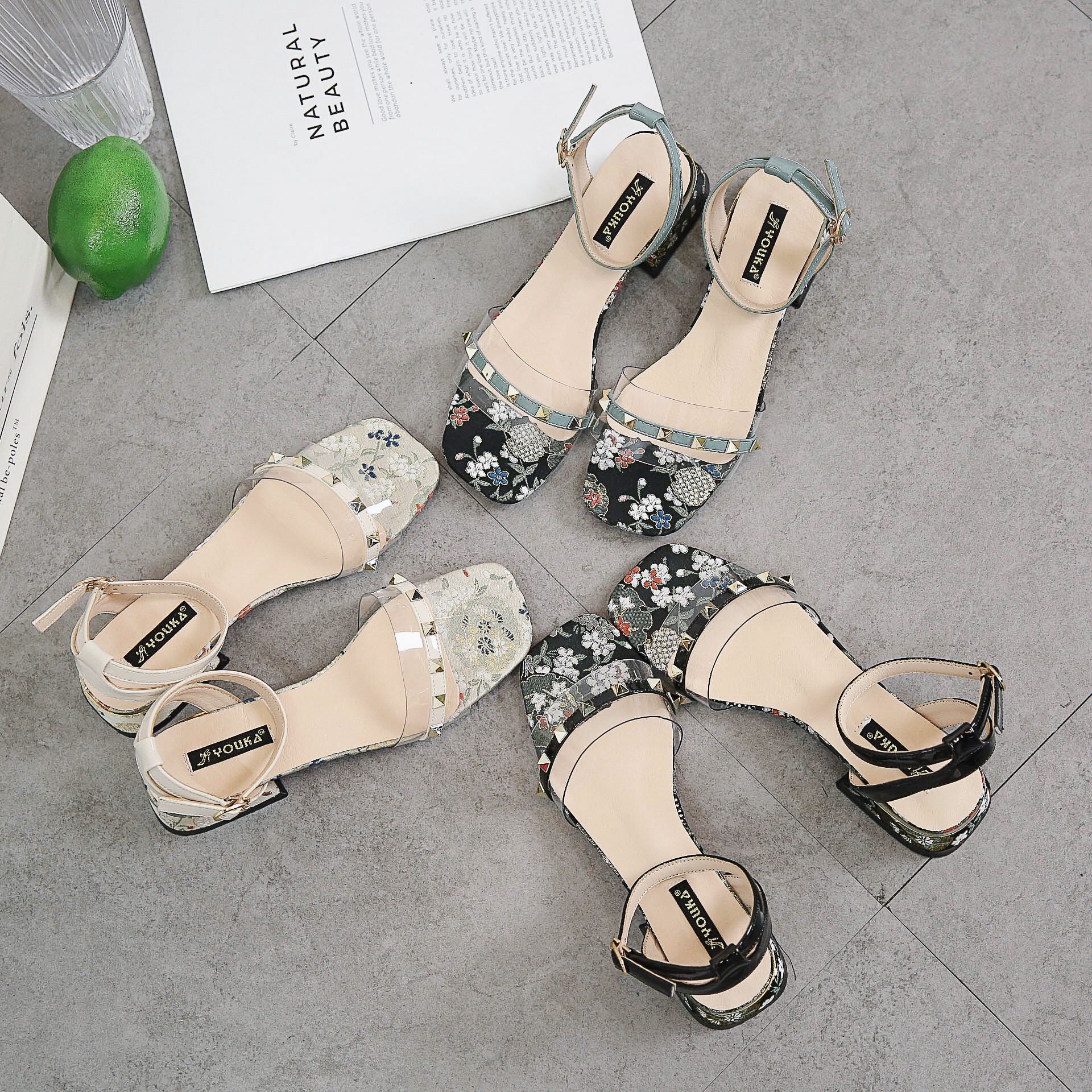 Chaussures été pour femme en Caoutchouc - Ref 3345259 Image 3