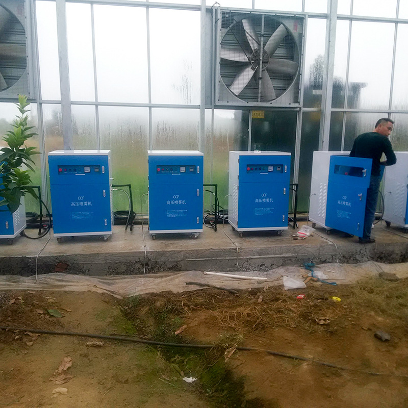 仙缘制作喷雾降温加湿设备 畜牧业防病毒杀菌除臭加湿器成套设备