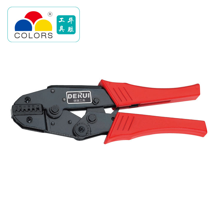 华胜工具HS-04WFL 9"棘轮式压线钳(欧洲型) 超省力端子压接钳