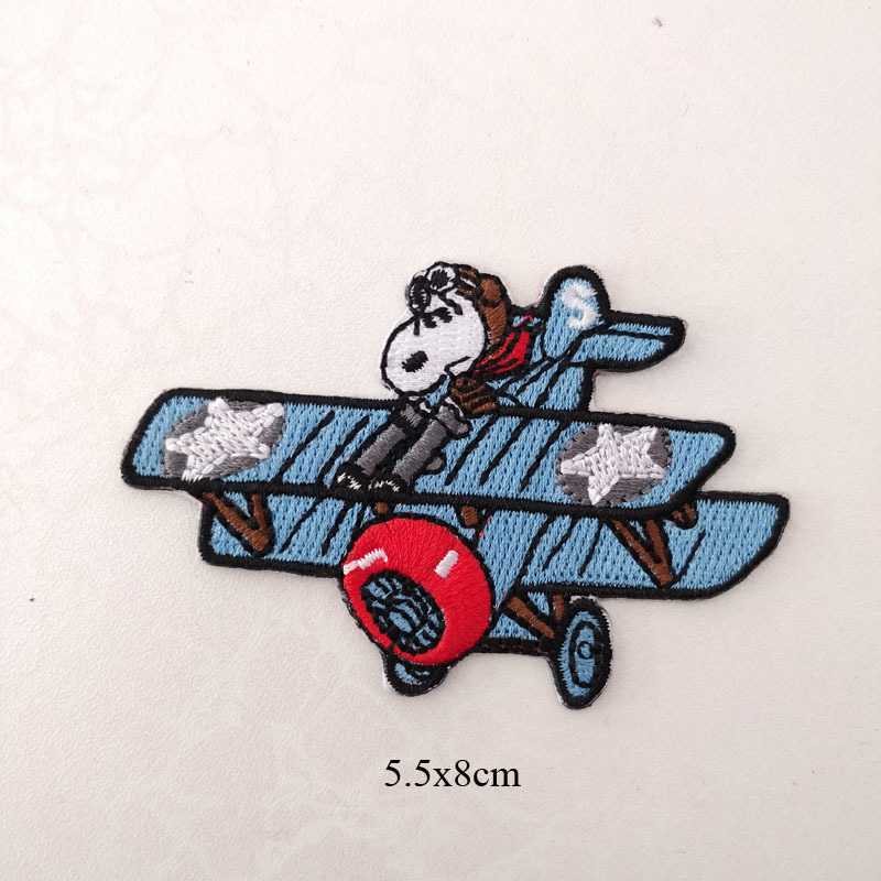 スヌーピー布ステッカー刺繍パッチバッジ子供服アクセサリー穴付きステッカー日本tシャツバッグ装飾diy