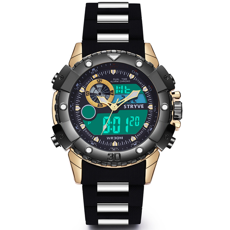 Venta caliente stryve hombres moda multi-funcional doble movimiento impermeable deportes estudiante deportes transfronterizo e-commerce Mesa 8001