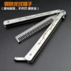 Silver Dragon Foot Comb