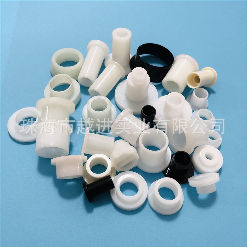 直销 绝缘隔离柱 耐磨塑料空心柱 白色尼龙轴套 可定做