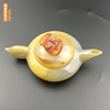 Agate teapot, high-end tea set, jewelry, accessory, Birthday gift