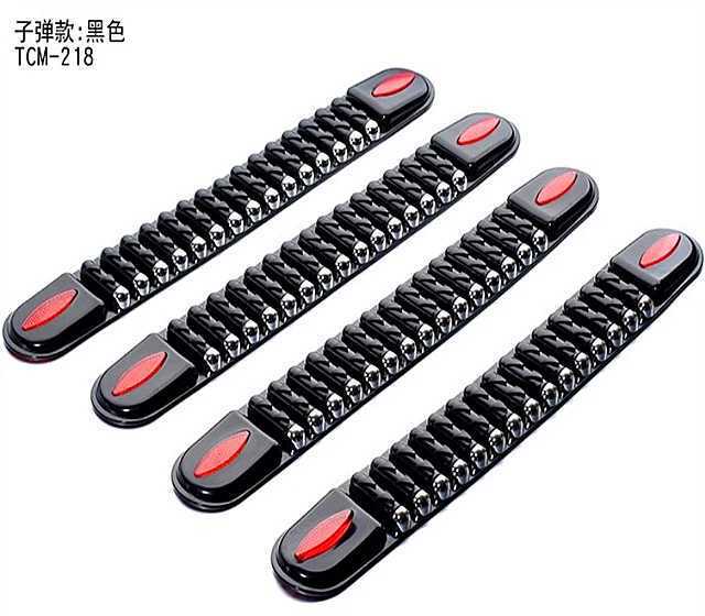 Car bullet anti-collision strip front and rear bumper protective strip anti-scratch anti-scratch adhesive strip body decoration protective sticker