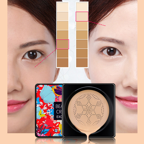 Kakashi Internet celebrity small mushroom head air cushion bb cream liquid foundation cosmetics mushroom air cushion cc cream factory direct sale