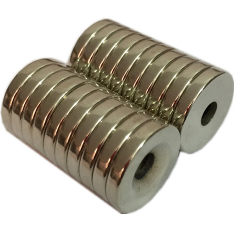 35*5mm沉孔6.5mm 钕铁硼强磁 沉孔M6螺丝孔磁铁  吸铁石