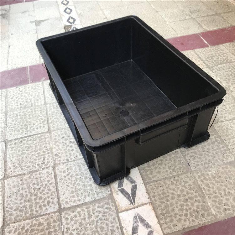 防静电周转箱 黑色胶框 660*405*150周转箱