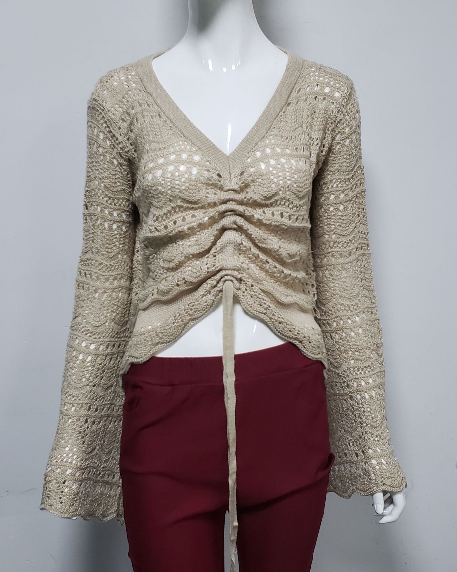 Pull femme en Fibre d acétate - Ref 3414081 Image 20