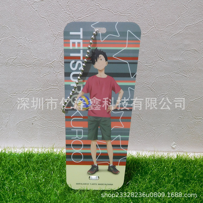 定制亚克力双面卡通动漫钥匙链动漫人物摆件  桌面立牌摆件