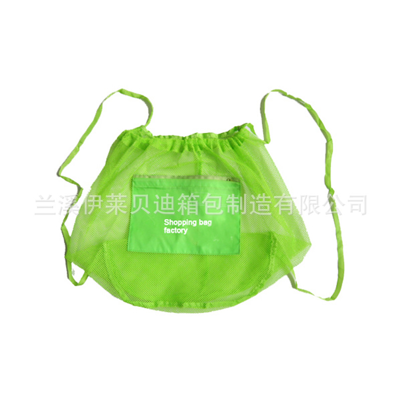 篮球袋网布球形抽绳袋 批发球形拉绳袋 束口背包袋厂家定做logo