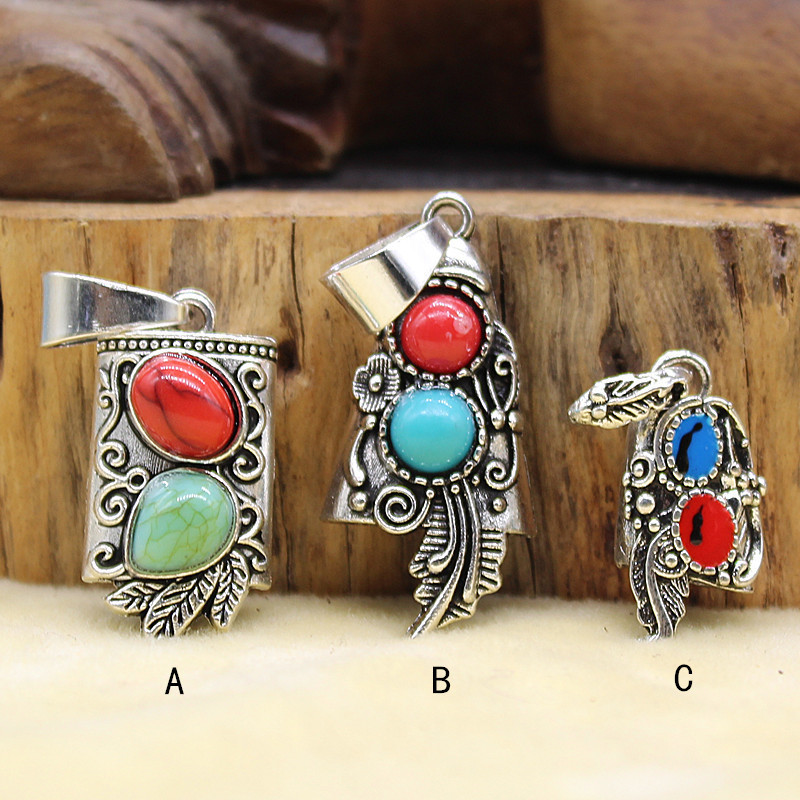 狗牙套狼牙套 血性男儿吊坠 diy饰品配件