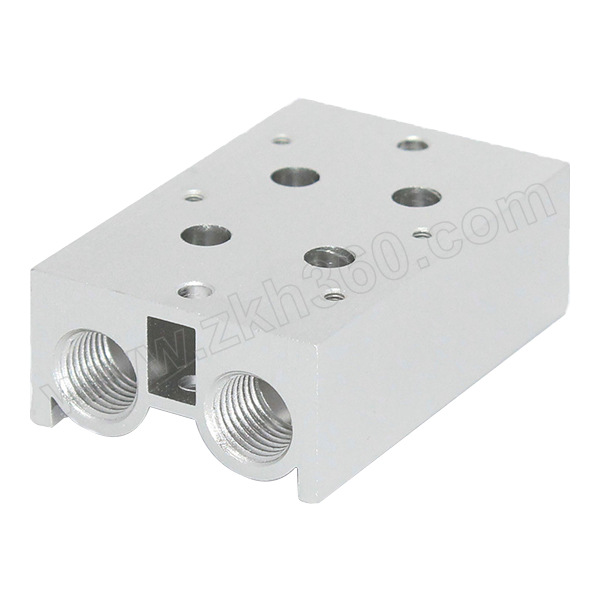 3V系列电磁阀底座AIRTAC/亚德客3V100M-1F