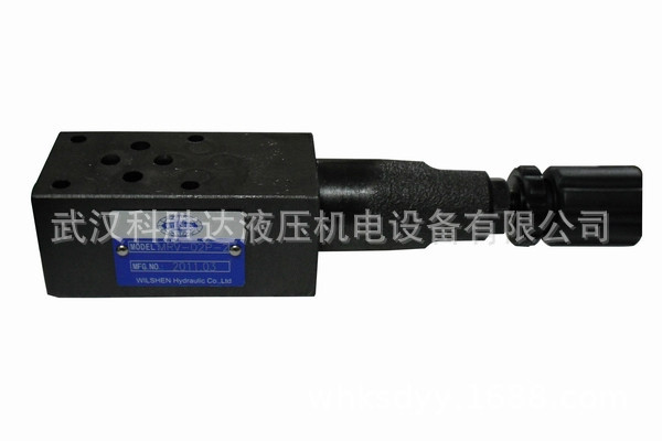 MTCV-02W叠加式DLA双向STC节流阀MTC-03液压06A流量调TVCW速阀04B