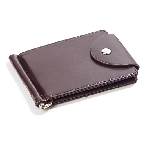 New PU leather wallet short fashion men's wallet Korean style buckle US money wallet ID wallet manufacturer wholesale