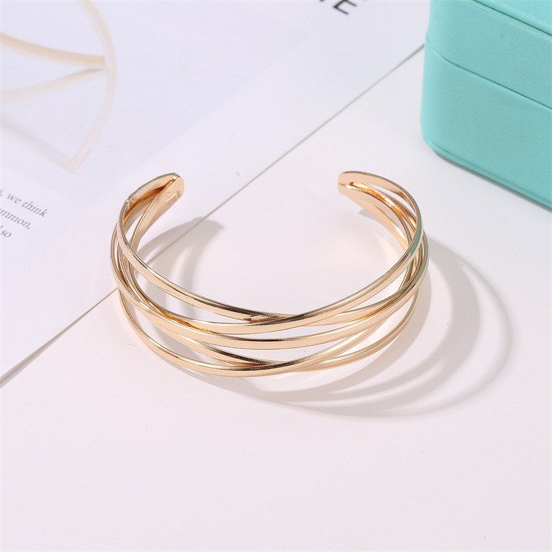 Fashion Geometric Alloy Plating No Inlaid Women's display picture 5