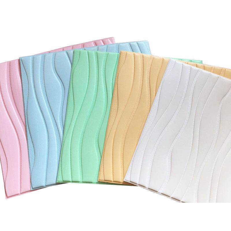 立体墙贴 波浪纹5色主图