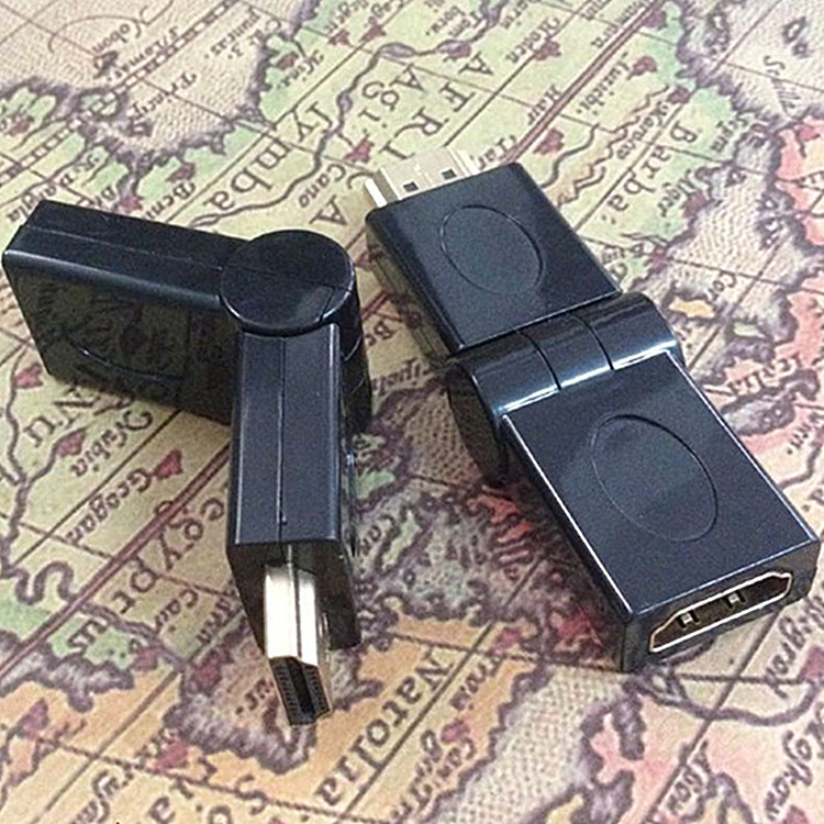 厂家直销 HDMI公对母转接头 180度转弯头 hdmi转换头 镀金 1.4版