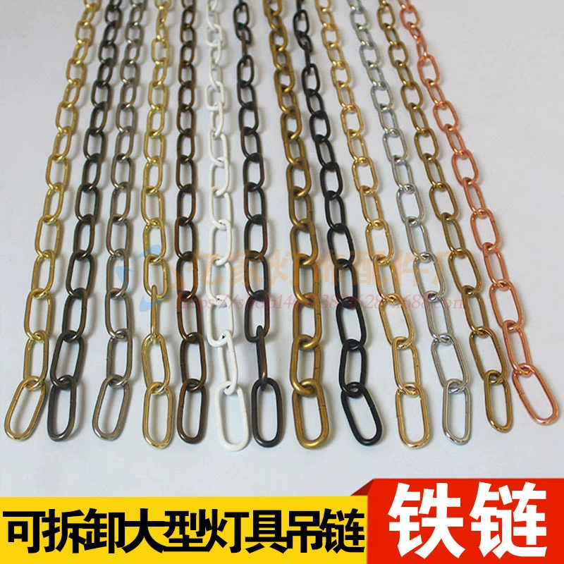 Подвесной светильник цепочка хрустальная лампа ретро лампа Цепочка Золото Серебро Бронза аксессуары для светильников