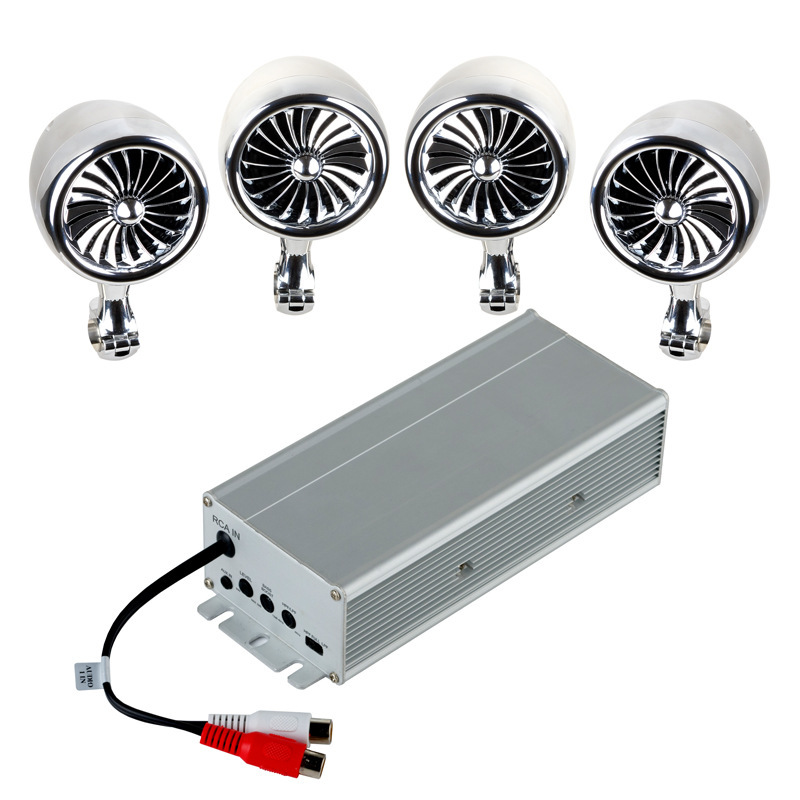 High sound quality subwoofer DIY audio modified motorcycle audio ATV UTV Bluetooth audio