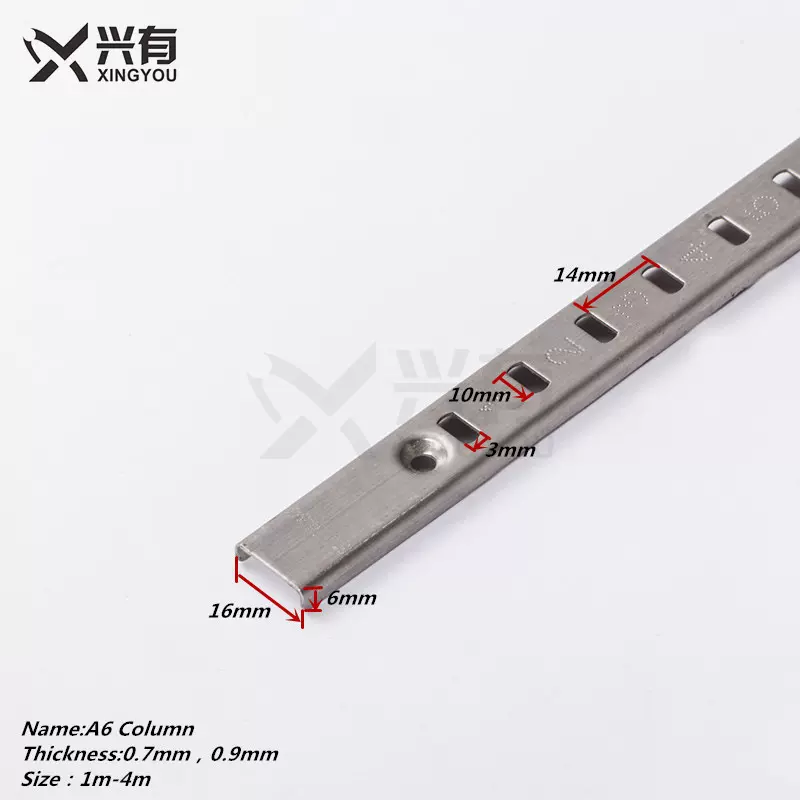 A柱小横柱铝柱AA支柱厂家直销加工各类服装