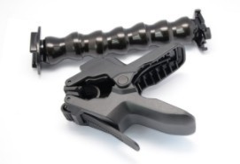 GoPro hero9/8/7 DJI Dajiang Osmo flexible soporte de clip serpiente brazo tiburón abrazadera fuerte clip