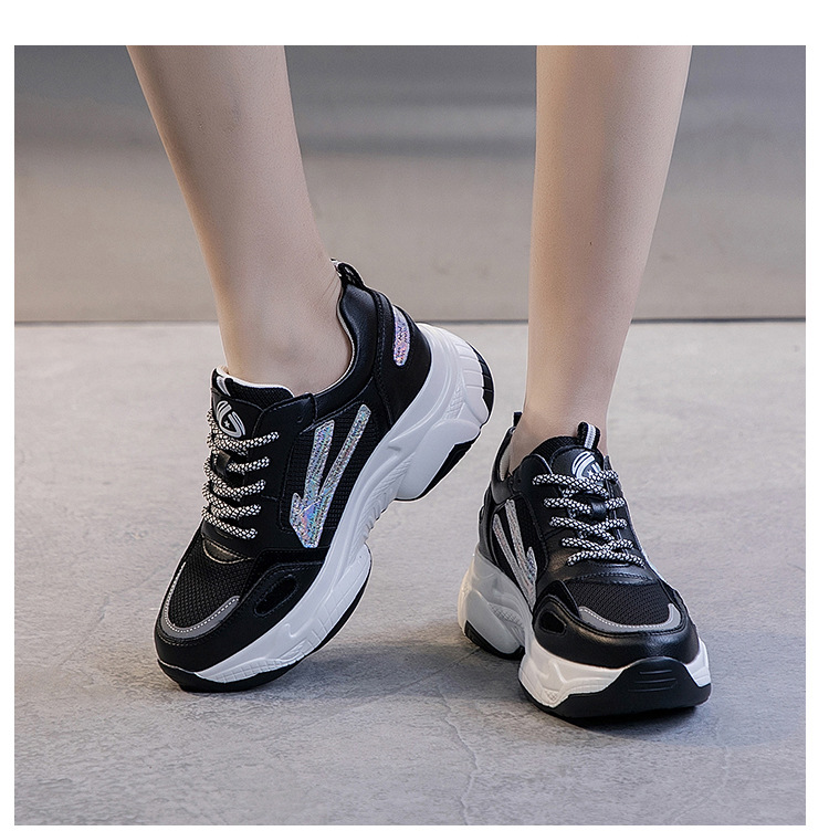 Chaussures de sport femme KANGMEI en En cuir - Ref 3421093 Image 34