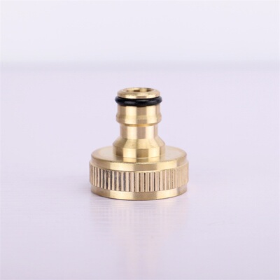 high pressure Car Wash Water gun parts gardens Irrigation fast Joint Pure copper 1 nipple Joint