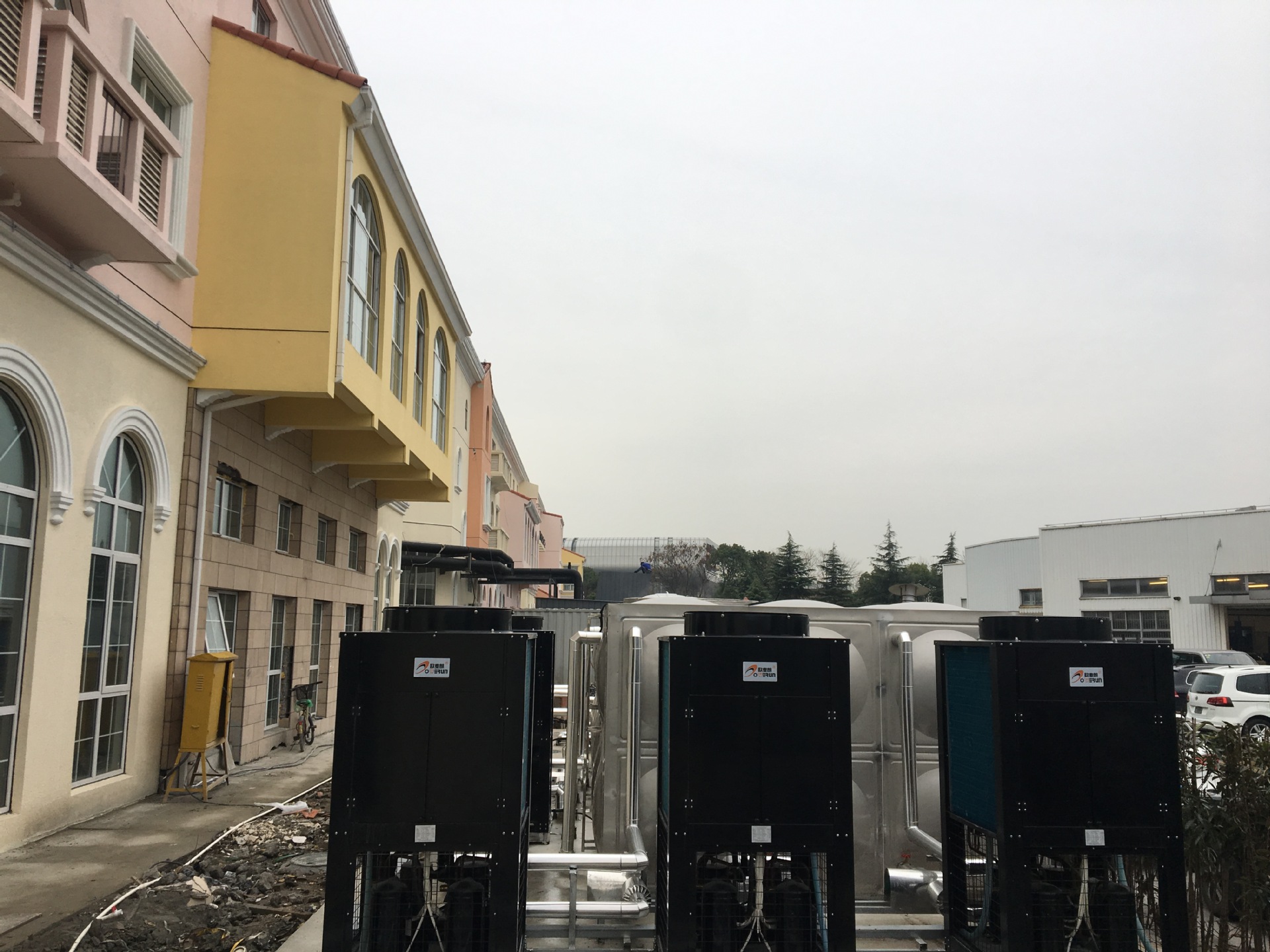 酒店中央热水器系统 中央热水设备 节能热水器 太空能热水器