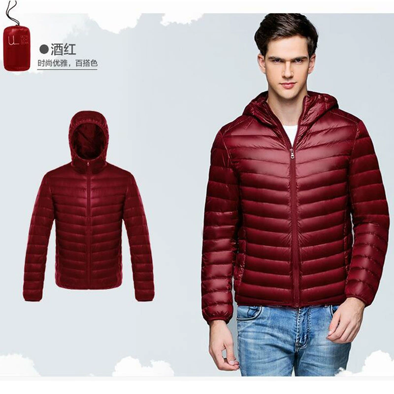 Мужская демисезонная куртка с капюшоном для отдыха, Slim fit, плюс сайз