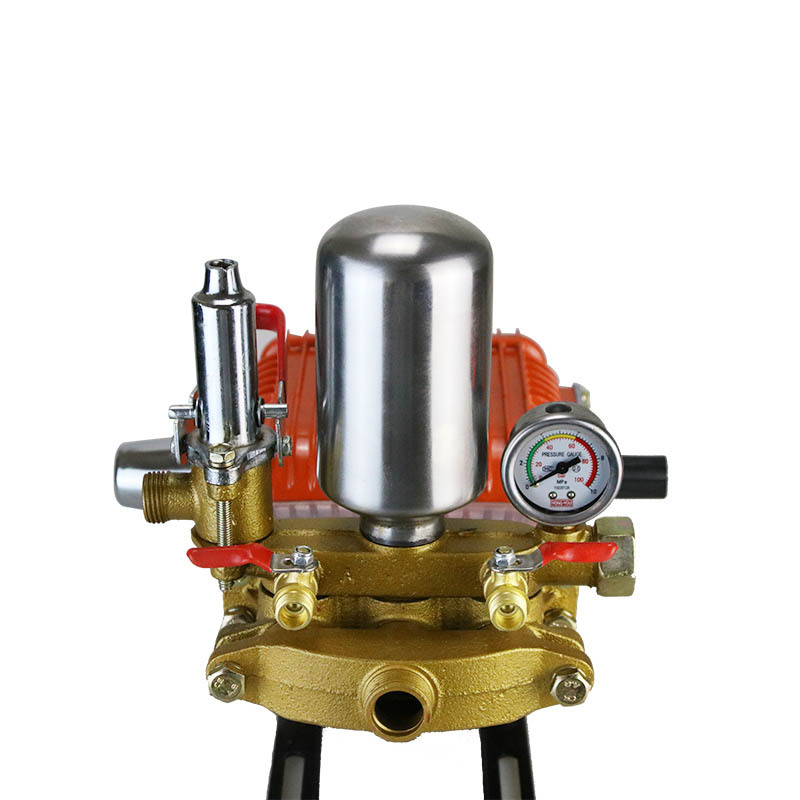 Jardín de árboles frutales bomba de émbolo de tres cilindros de alta presión agrícola medicina émbolo de cerámica bomba de émbolo autocebante bomba de émbolo máquina de medicina