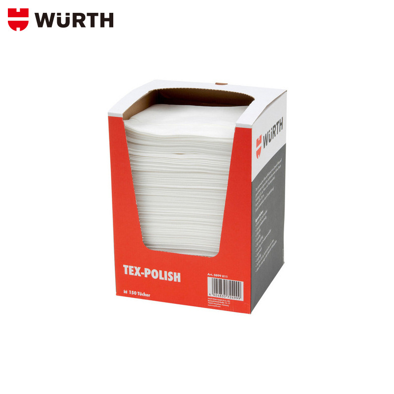 wurth/伍尔特抛光布 TEX POLISH 抛光清洁巾-40X38CM-150张