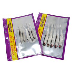 批發漁具袋裝5條小黑軟魚路亞餌魚餌魚食假餌擬餌魚餌