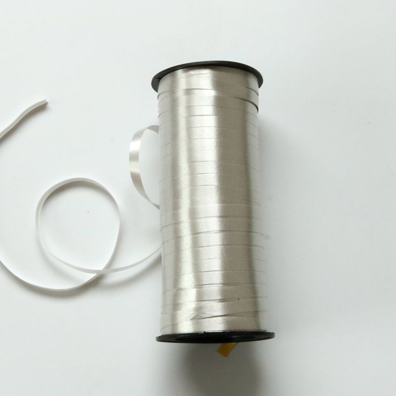 Suministros de boda al por mayor globo largo lazo de cinta globo cuerda globo Lazo de cinta 0,5 cm ancho 100 yardas