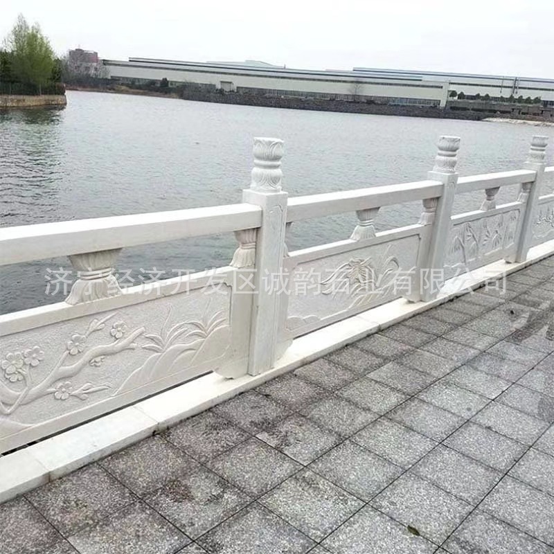 石材栏杆图片大全 石雕栏板图片及价格 石材护栏制作厂家 石栏杆-阿里巴巴
