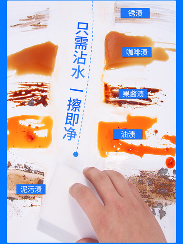 Nano sponge magic wipe household shoe wipe kitchen powerful decontamination magic wipe sponge block dishwashing sponge wipe artifact